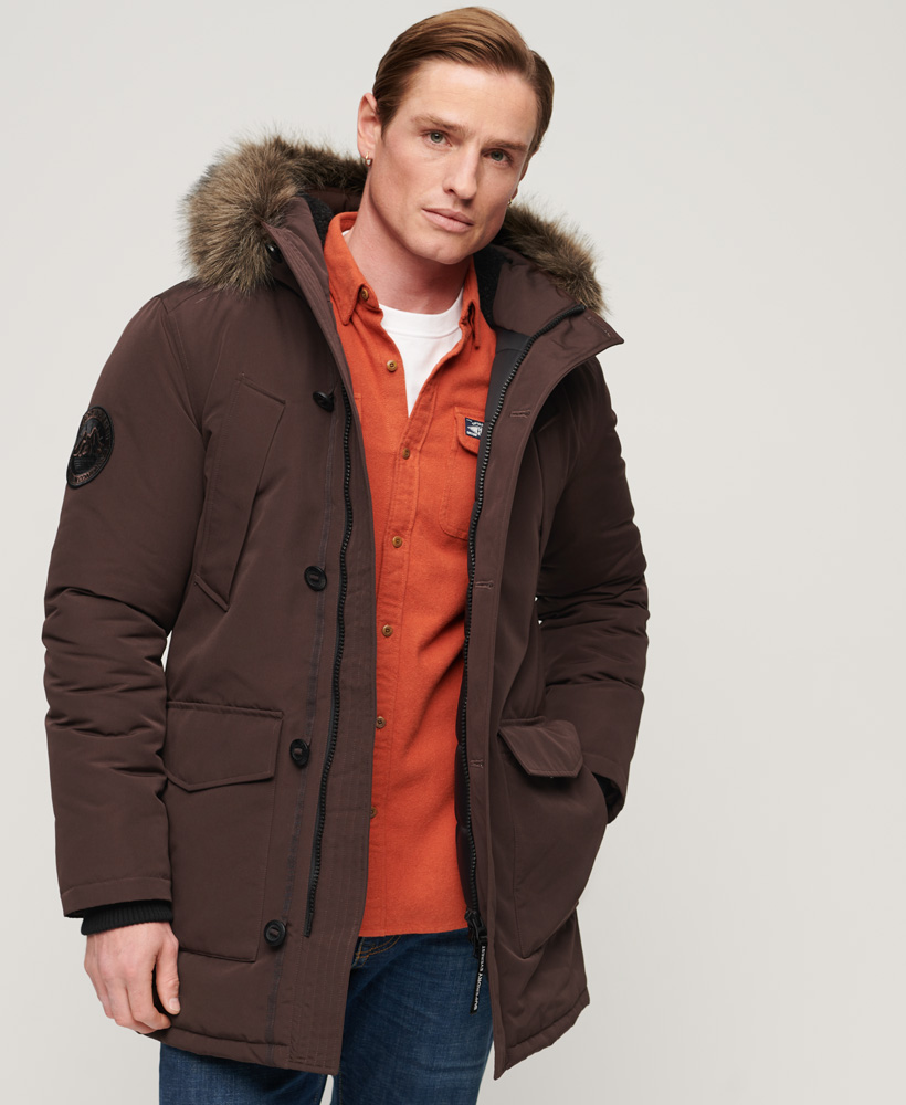 SUPERDRY КУРТКА УТЕПЛЕННАЯ