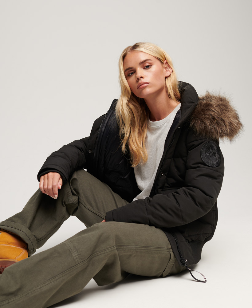 SUPERDRY КУРТКА УТЕПЛЕННАЯ