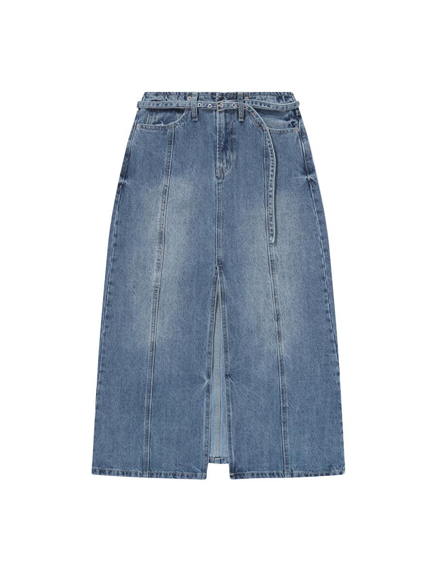 SUPERDRY ЮБКА ДЖИНСОВАЯ
