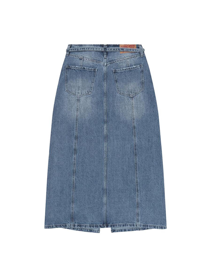 SUPERDRY ЮБКА ДЖИНСОВАЯ