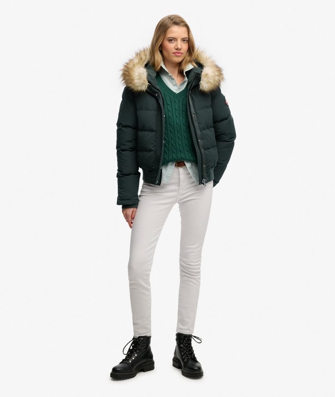 SUPERDRY КУРТКА УТЕПЛЕННАЯ