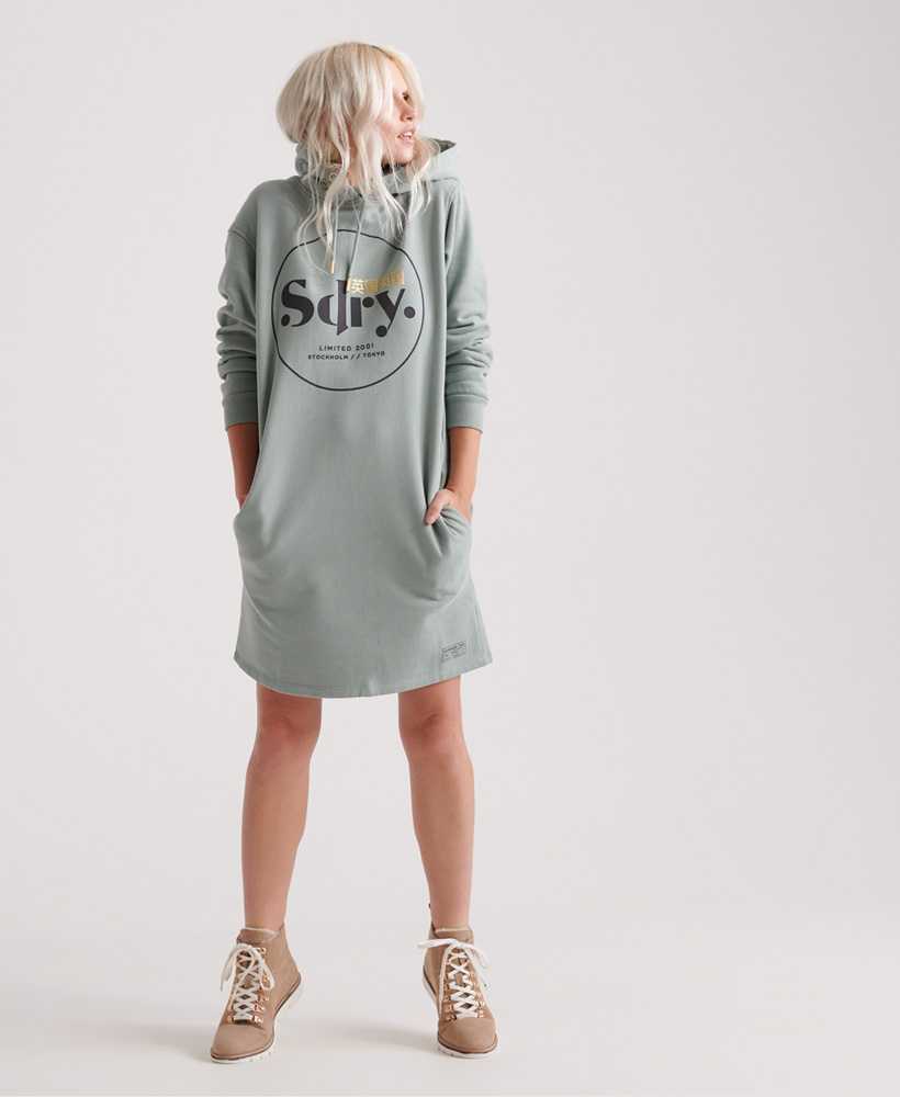 SUPERDRY ПЛАТЬЕ ХУДИ