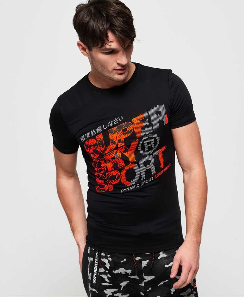 SUPERDRY ФУТБОЛКА СПОРТИВНАЯ