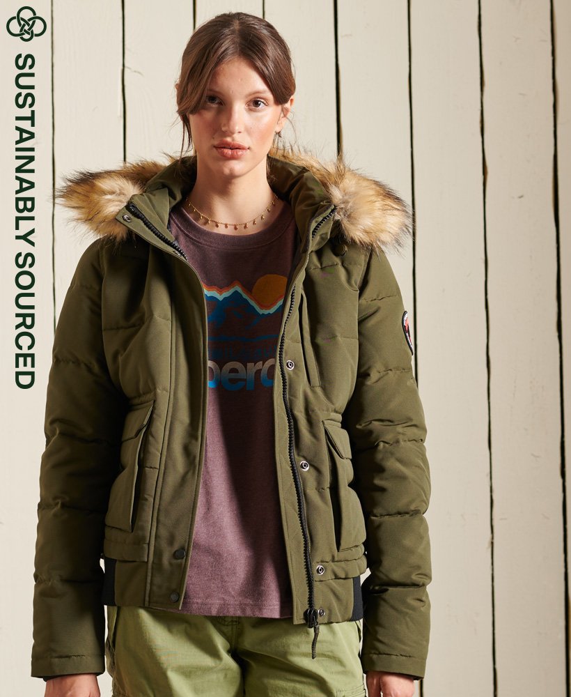 SUPERDRY КУРТКА УТЕПЛЕННАЯ