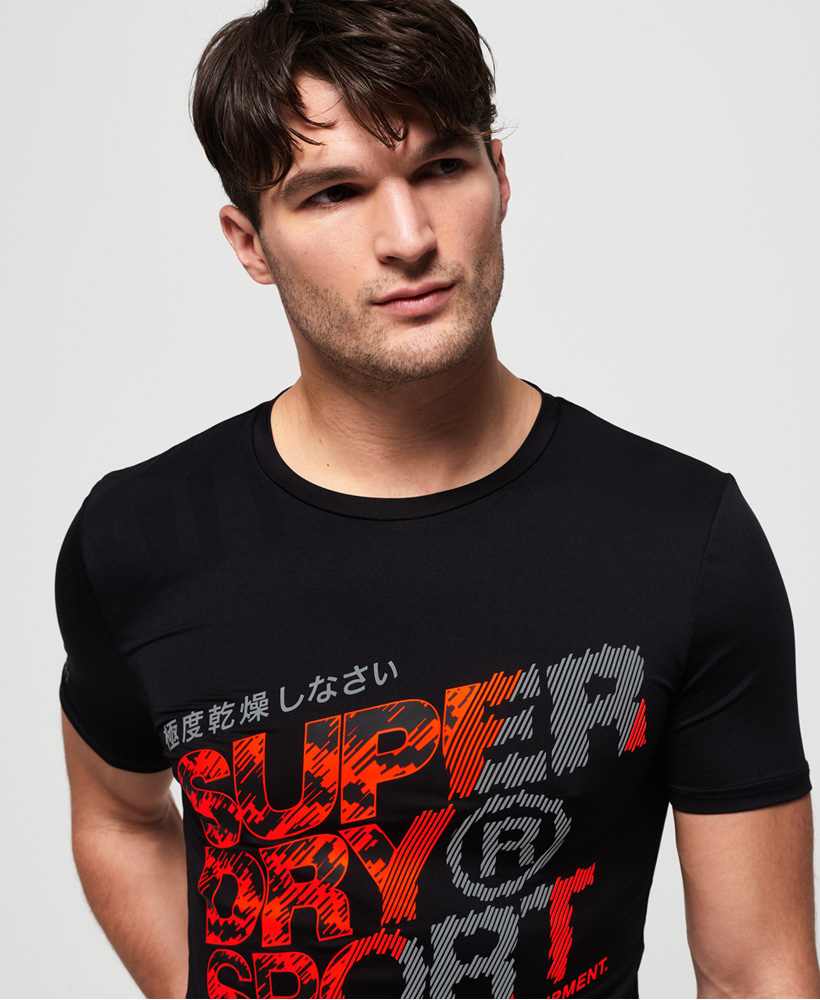 SUPERDRY ФУТБОЛКА СПОРТИВНАЯ