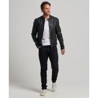 SUPERDRY КУРТКА КОЖАНАЯ