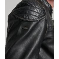SUPERDRY КУРТКА КОЖАНАЯ
