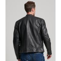 SUPERDRY КУРТКА КОЖАНАЯ
