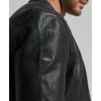 SUPERDRY КУРТКА КОЖАНАЯ