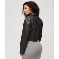 SUPERDRY КУРТКА КОЖАНАЯ