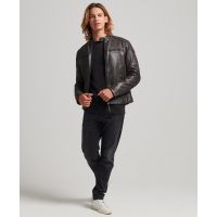 SUPERDRY КУРТКА КОЖАНАЯ