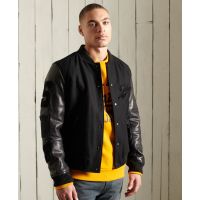 SUPERDRY КУРТКА КОЖАНАЯ