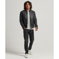 SUPERDRY КУРТКА КОЖАНАЯ