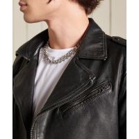 SUPERDRY КУРТКА КОЖАНАЯ