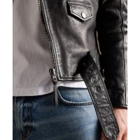 SUPERDRY КУРТКА КОЖАНАЯ