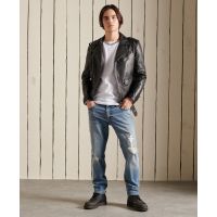 SUPERDRY КУРТКА КОЖАНАЯ