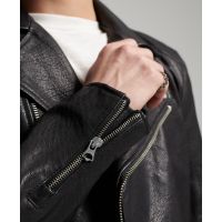 SUPERDRY КУРТКА КОЖАНАЯ