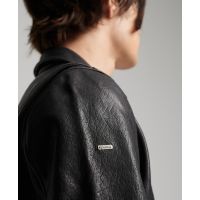 SUPERDRY КУРТКА КОЖАНАЯ