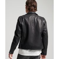 SUPERDRY КУРТКА КОЖАНАЯ