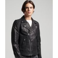 SUPERDRY КУРТКА КОЖАНАЯ