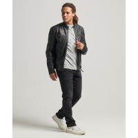 SUPERDRY КУРТКА КОЖАНАЯ