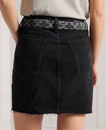 SUPERDRY ЮБКА ДЖИНСОВАЯ