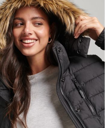 SUPERDRY КУРТКА УТЕПЛЕННАЯ
