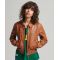 SUPERDRY КУРТКА КОЖАНАЯ