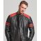 SUPERDRY КУРТКА КОЖАНАЯ