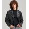 SUPERDRY КУРТКА КОЖАНАЯ